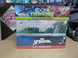 MTG MODERN 3 + SPIDER-MAN + EDGE ETERNITES PLAY BOX LOT - Image 1