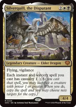NM Silverquill, the Disputant, MTG, Secrets of Strixhaven, Magic, 226 - Image 1