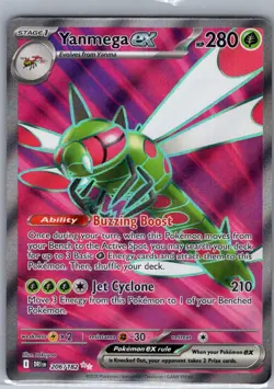 Yanmega ex 206/182 SV10: Destined Rivals - Pokemon Card - NM - Image 1