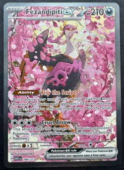 Fezandipiti ex Special Illustration Rare Pokemon ME: Ascended Heroes 288/217 - Image 1