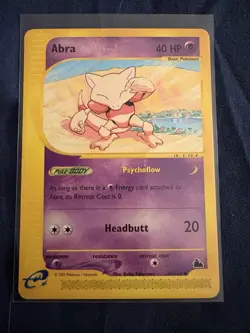 Pokemon TCG Abra Skyridge 46/144 Common Regular English 40 HP - Image 1
