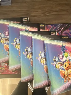 Pokemon Prismatic Evolutions Binder Just The Binder Set Of 5 - Image 1