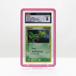 Pokemon Treecko Cosmos Holo #016 Ex Deck Tin Promo 2003 - CGC 8 - Image 1