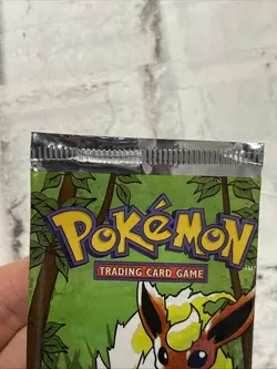 Pokemon Jungle Unlimited EMPTY Booster Pack Art Display - Flareon Vintage Rare - Image 3