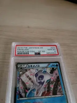 Pokemon Pokekyun Collection 1st Edition Japanese Holo Froslass #009 PSA 10 PK197 - Image 2