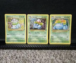 Bulbasaur, Ivysaur, Venusaur Holos Pokemon Classic Collection CLV Near Mint - Image 1