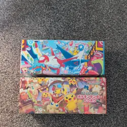 Tohoku and Fukuoka pokemon center Special Box OPENED NO PROMO - Image 5