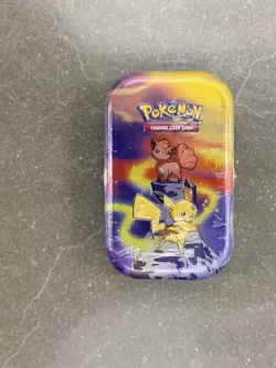 Pokemon TCG Mini Tin Sealed– Pikachu (2019) - Image 1