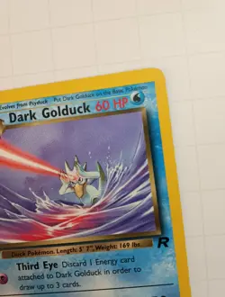 Pokemon Dark Golduck 37/82 Team Rocket 1st Edition Uncommon 60 MP Regular - Image 4