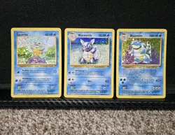 Squirtle, Wartortle, Blastoise Pokemon Classic Collection Holo Near Mint CLB - Image 1