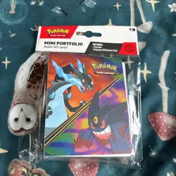 Pokemon Tcg Phantasmal Flames Mini Portfolio/Binder Holds 60 No Booster Pack - Image 1