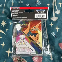 Pokemon Tcg Phantasmal Flames Mini Portfolio/Binder Holds 60 No Booster Pack - Image 2