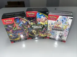 POKEMON PRISMATIC EVOLUTIONS + PERFECT ORDER + phantasmal - Image 2