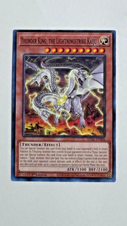 Thunder King, the Lightningstrike Kaiju - SDAZ-EN008 - Common - NM - YuGiOh! - Image 1
