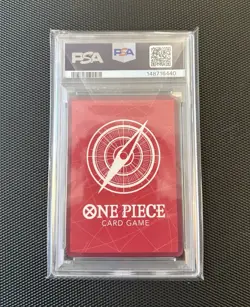 2025 ONE PIECE PROMOS DODGERS X ONE PIECE NIGHT #010 MONKEY D. LUFFY PSA 10 - Image 2