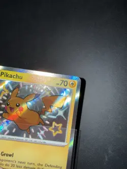 Pokemon TCG Paldean Fates Pikachu Card 131/091 Shiny Rare, Near Mint Condition - Image 4
