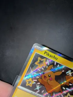 Pokemon TCG Paldean Fates Pikachu Card 131/091 Shiny Rare, Near Mint Condition - Image 5