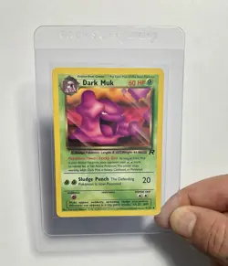Dark Muk 41/82 (MP) Uncommon Team Rocket Unlimited 1996 WOTC TCG Pokemon Card - Image 3