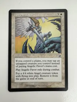 Angelic Favor MTG Magic the Gathering Card NM Near Mint NEM - Image 1