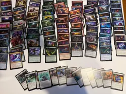 MTG Teenage Mutant Ninja Turtles 103 card lot Commons Uncommons No Dups NM TMNT - Image 1