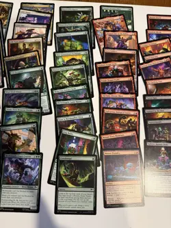 MTG Teenage Mutant Ninja Turtles 103 card lot Commons Uncommons No Dups NM TMNT - Image 3