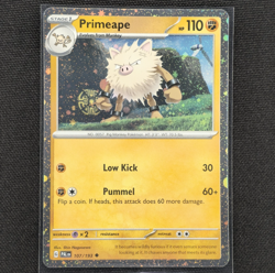 Primeape - 107/193 - Cosmos Holo - Promo - Paldea Evolved - Pokemon Card - LP - Image 1