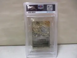 1999 Burger King Pokemon Charizard Gold Card PSA 6 EX-MT A - Image 2