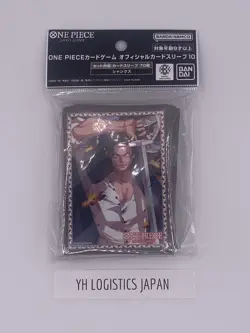 ONE PIECE Red Haired Shanks 70 Official Card Sleeves Limited Card Bandai JP - Image 1