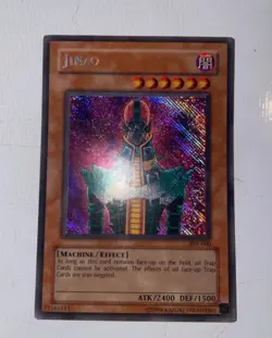 Jinzo PSV-000 Pharaoh's Servant Unlimited holo yugioh card - Image 1
