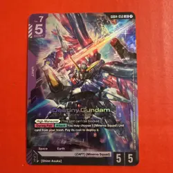 Gundam Card Game Phantom Aria Destiny Gundam GD04-050 Legend Rare LR NM - Image 1