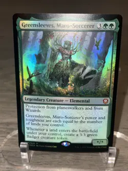 MTG Greensleeves Maro-Sorcerer Foil NM Magic The Gathering - Image 1
