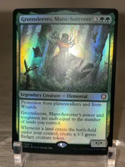 MTG Greensleeves Maro-Sorcerer Foil NM Magic The Gathering - Image 2