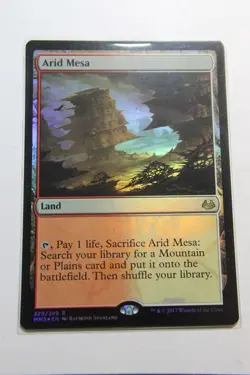 MTG Arid Mesa x1-Foil -Modern Masters 2017-Lightly Played - Image 1