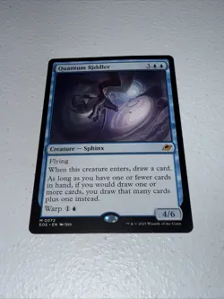 Quantum Riddler Creature Blue MTG EOE English Izzy 2025 0072 - Image 1