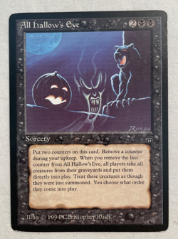 1x All Hallow's Eve Legends MTG Magic the Gathering MP - Image 1