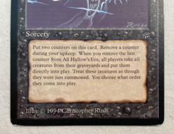 1x All Hallow's Eve Legends MTG Magic the Gathering MP - Image 3