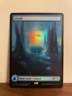 MagicCon Chicago 2025 ✨FOIL Blue Lotus Island - EXCLUSIVE RARE PROMO John Avon!! - Image 1