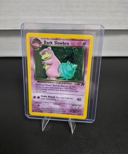 Pokemon Dark Slowbro Holo Rare Team Rocket 12/82 Unlimited Edition - Image 1