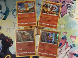 Pokemon Go Reverse Holo & Holo Charizard Evolution Set - Image 3