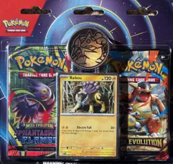 Pokemon And Mega Evolution Phantasma Flames 2 Pack Factory Sealed - Image 1