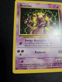 Pokemon TCG Mewtwo Wizards Black Star Promos 14 Regular Promo - Image 3