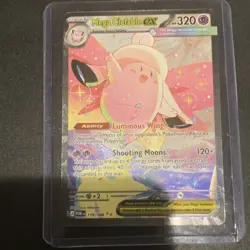 The Pokemon Company Mega Clefable EX Rare Full Art Holo 119/088 - Image 1