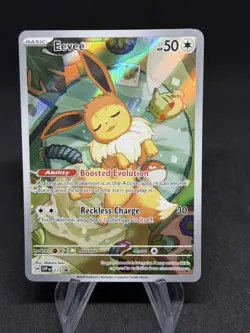 Pokemon TCG Eevee 173 Holo Promo Prismatic Evolutions - Image 1