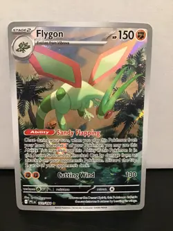 Flygon 101/94 Pokemon Phantasmal Flames Illustration Rare Holo - Image 1
