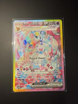 Pokemon Sylveon ex 156/131 Sv: Prismatic Evolutions Promo Full Art Holo 270 HP - Image 1