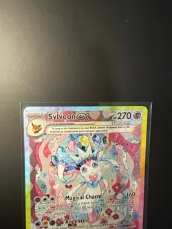 Pokemon Sylveon ex 156/131 Sv: Prismatic Evolutions Promo Full Art Holo 270 HP - Image 3