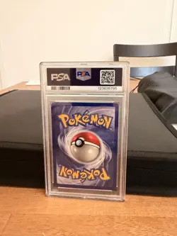 LAPRAS 1999 Pokemon Fossil Holo #10 PSA 6 - Image 2