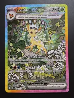 Leafeon ex 144/131 SIR - Prismatic Evolutions - Pokemon TCG - Image 1