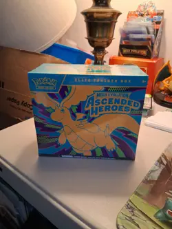 Pokemon TCG Ascended Heroes Elite Trainer Box Factory Sealed New ETB - Image 1