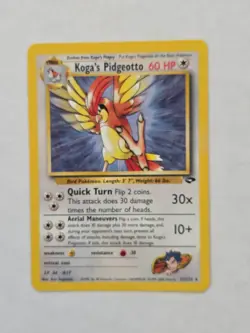 Koga's Pidgeotto Gym Challenge 27/132 Rare Pokemon - Image 1